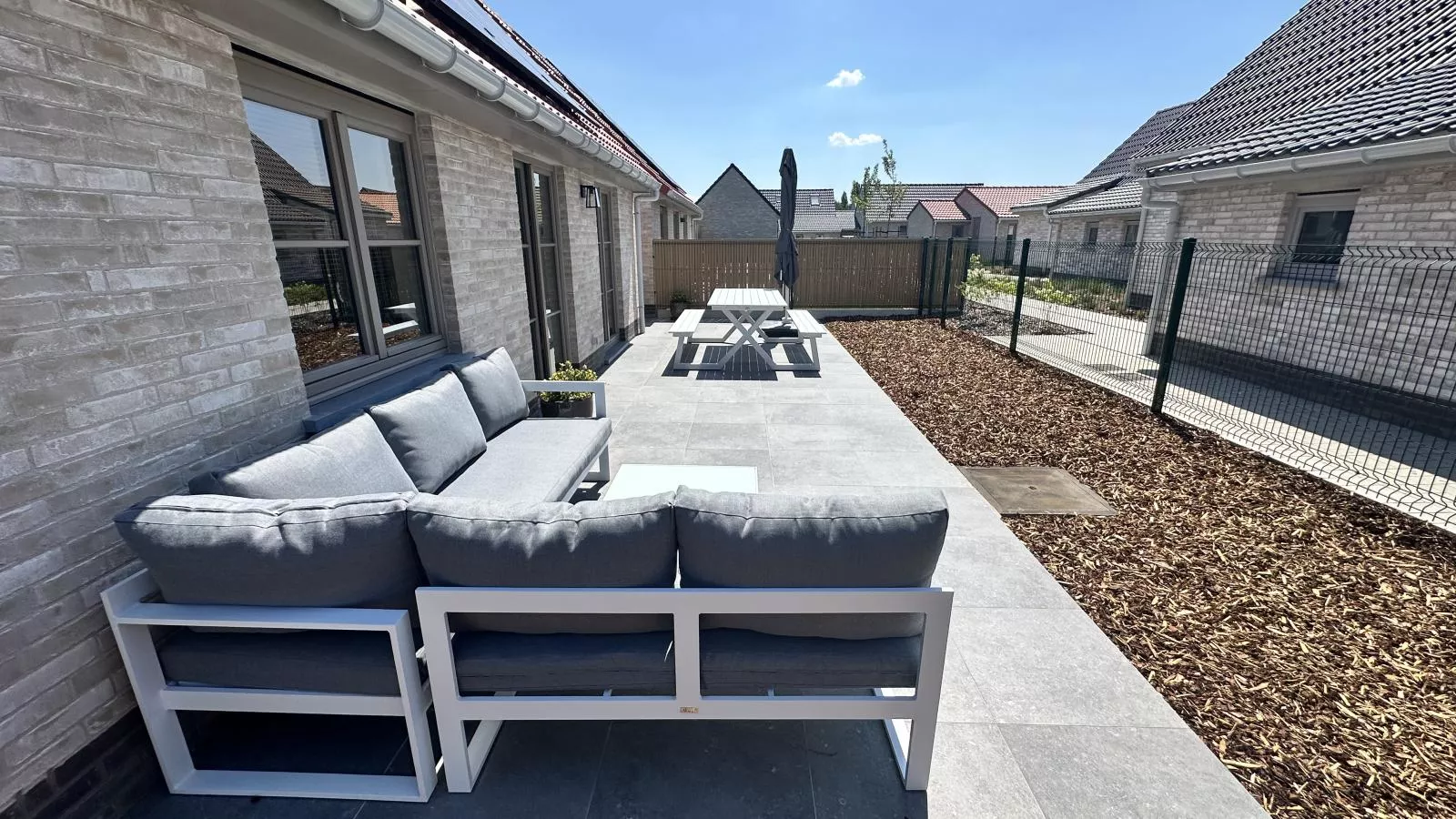 Westhinder II H28-Terrasse / balcon