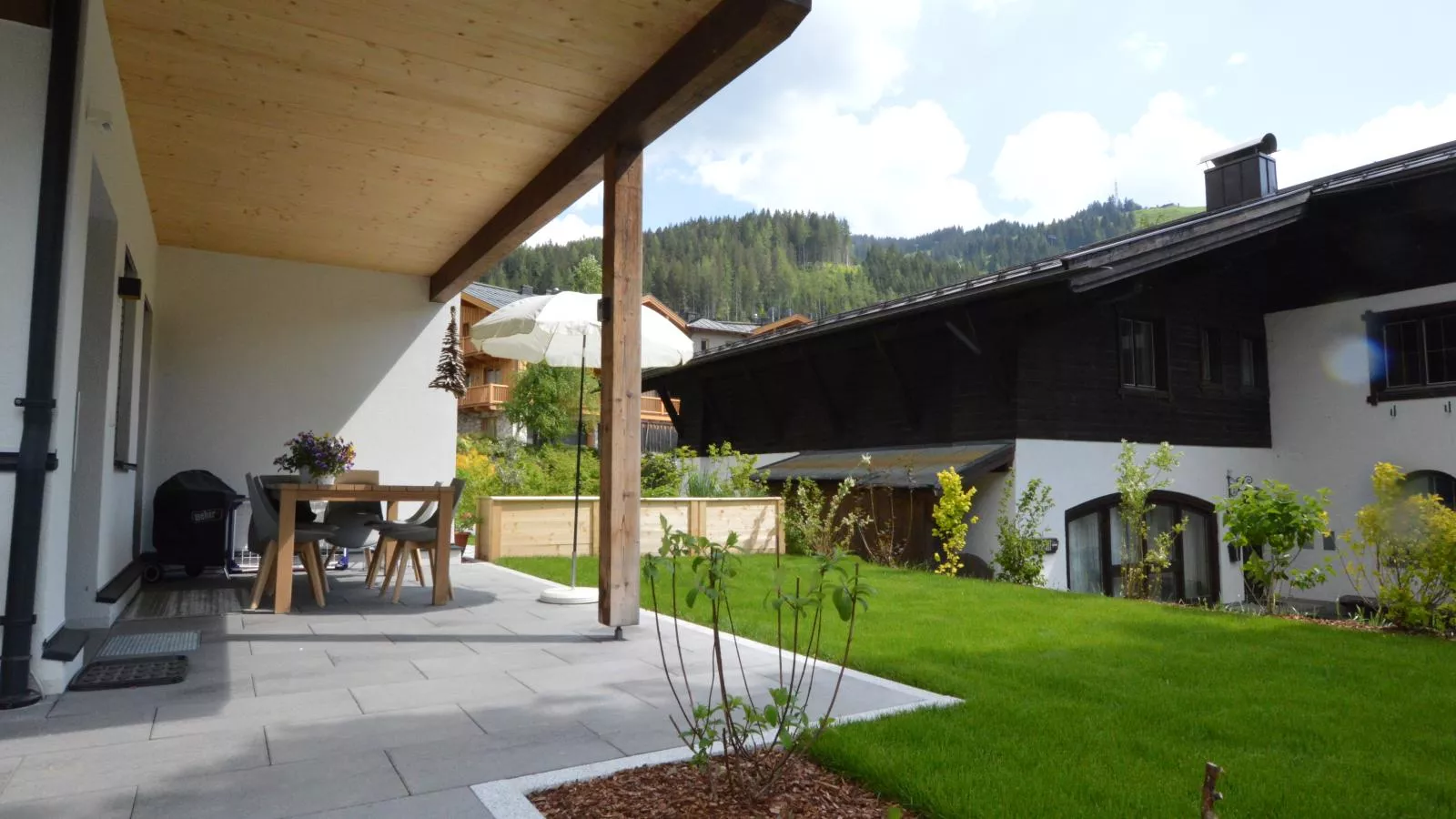 Schneeblümchen-Balcon-terrasse