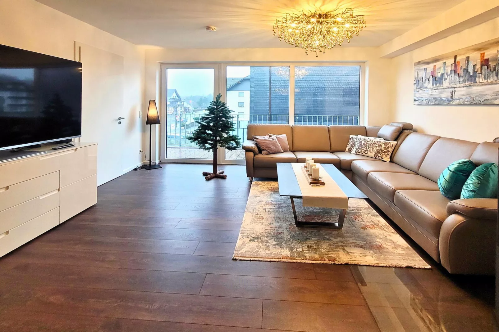 2SZ Deluxe 5 P Winterberg Appartement 21128-Salon