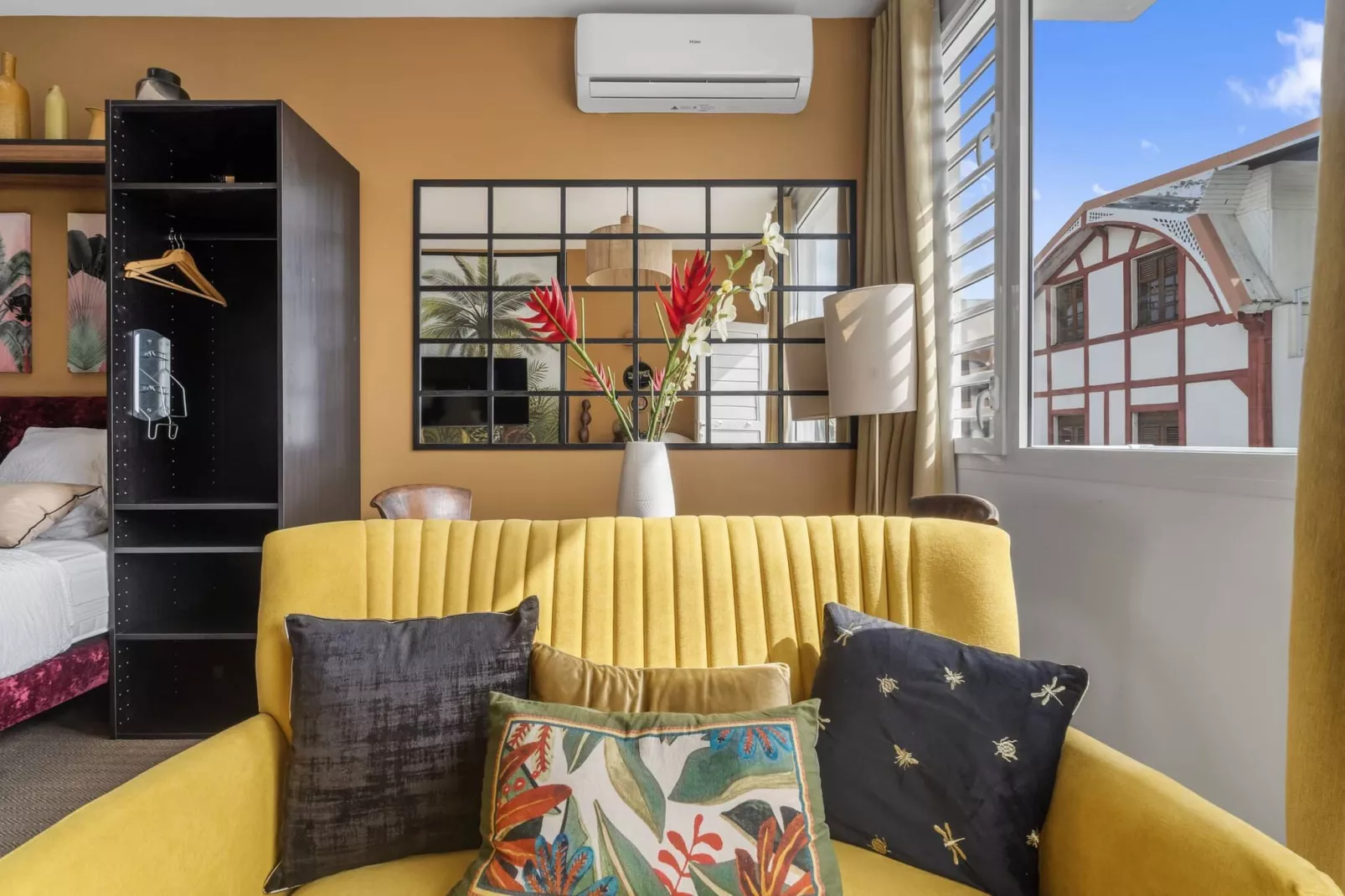 Studios Bohème, Tropical et Chic-Wohnzimmer