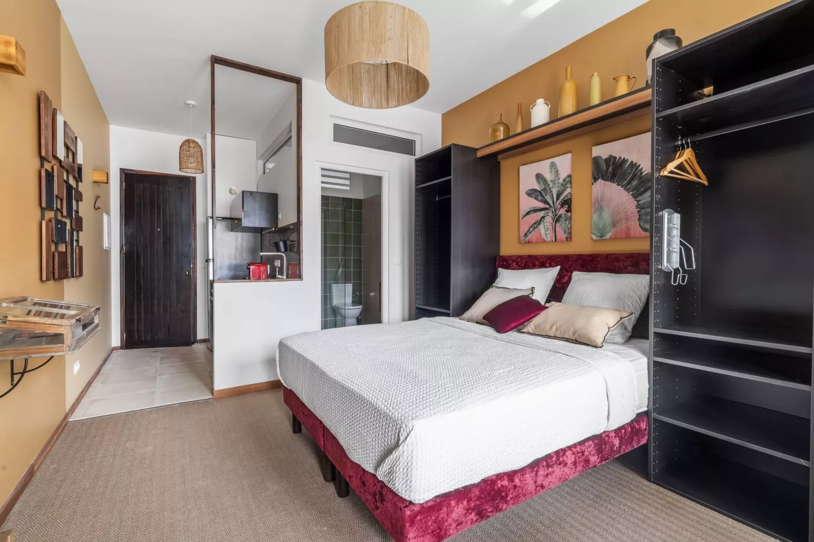 Studios Bohème et Tropical-Schlafzimmer