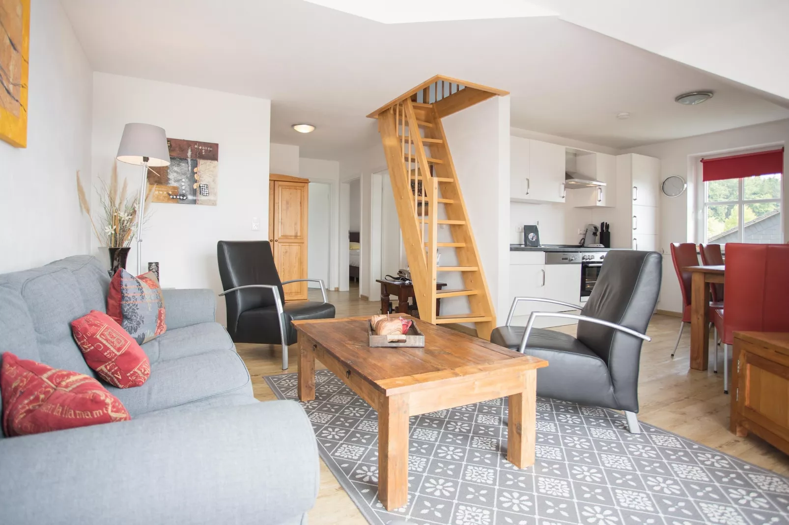 Ferienhaus 'Rothaarglück' Sauerland mit Aussicht-Living room