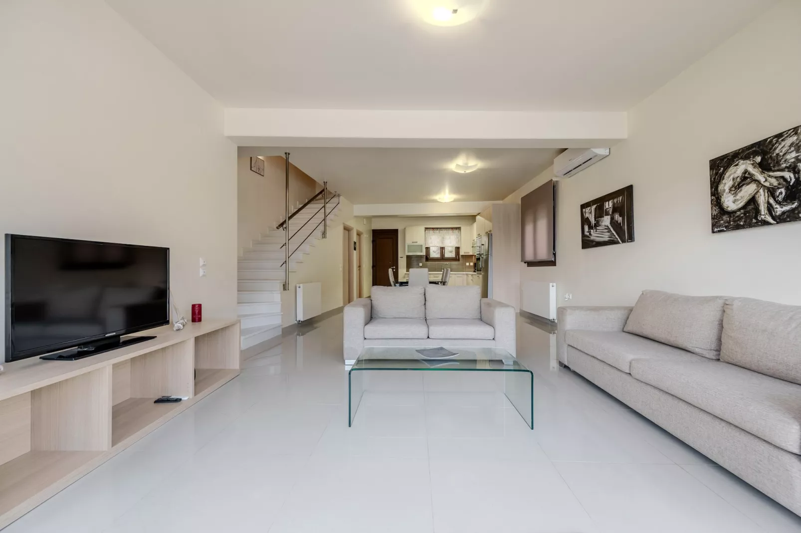 Villa Nikos-Wohnzimmer