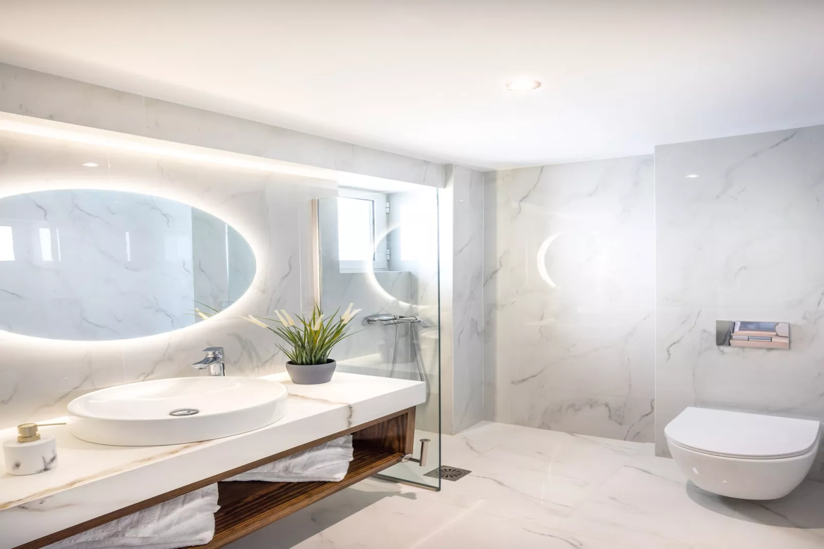 Creta Sun, 111 Studio City View-Bathroom