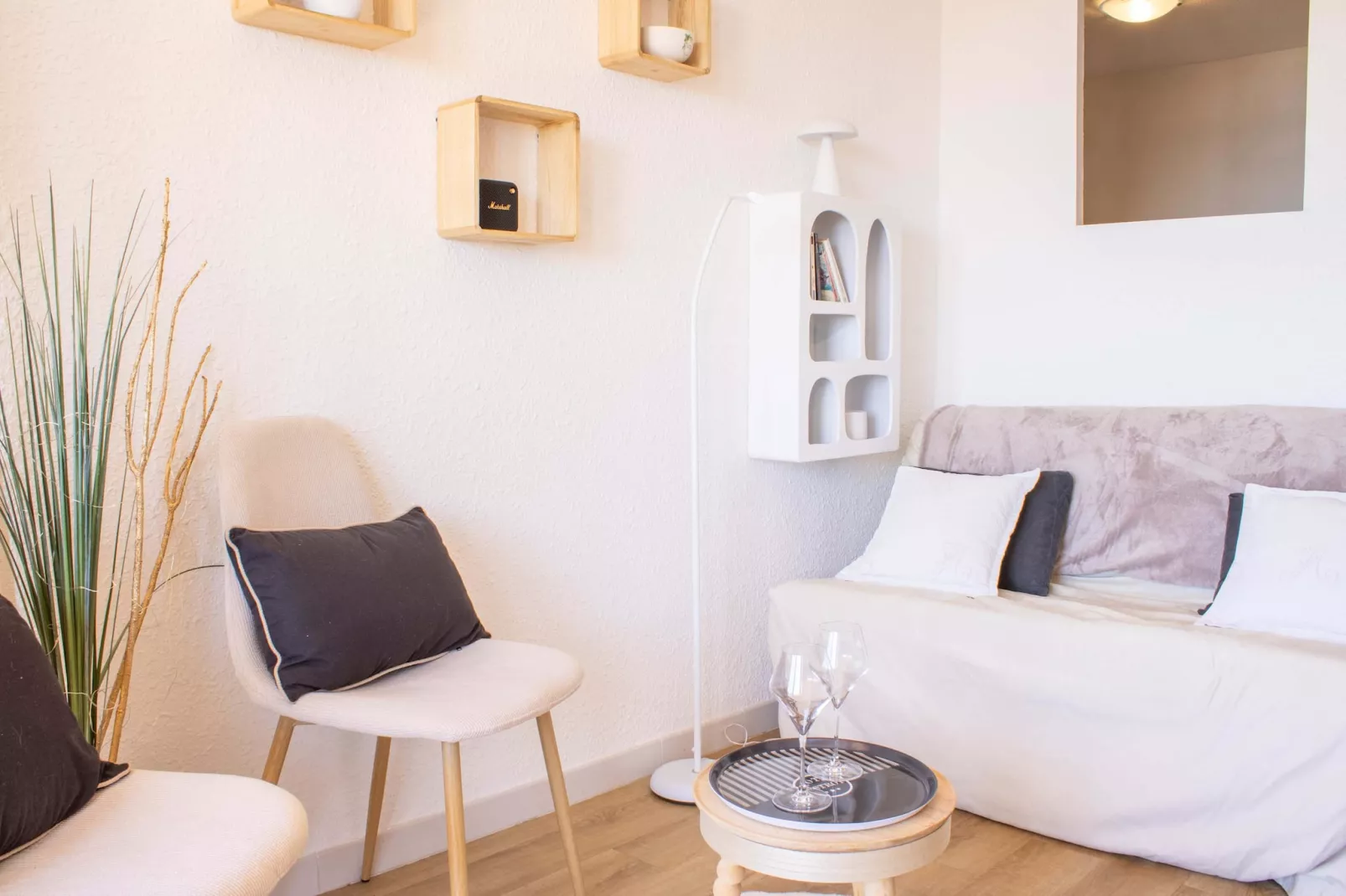 73 Appartement Cosy-Living room