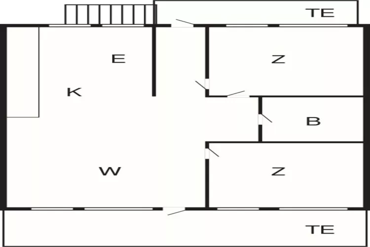 4 person holiday home in Aabenraa-Floor plan
