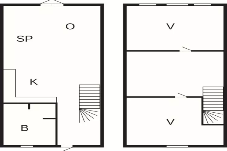 Maison de vacances pour 6 a Hadsund-Plan