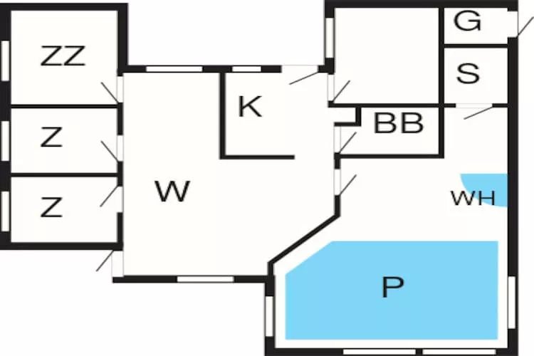 10 person holiday home in Allingåbro-By Traum-Floor plan