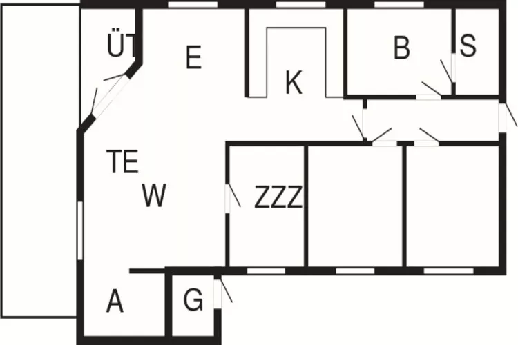Cozy Retreat with Sauna - By Traum Ferienwohnungen-Floor plan