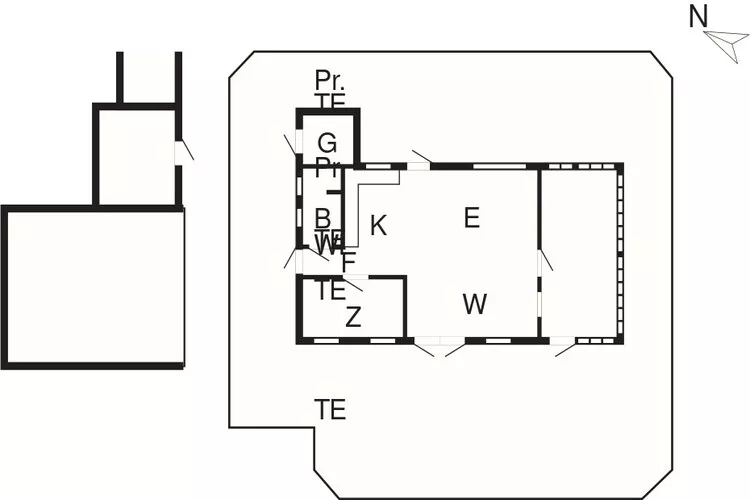 2 person holiday home in Læsø-By Traum-Floor plan