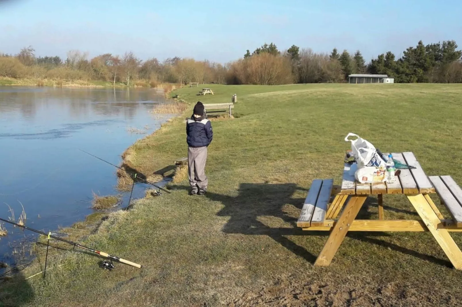 Maison de vacances pour 6 a Oksbøl-By Traum-Vue sur l'eau