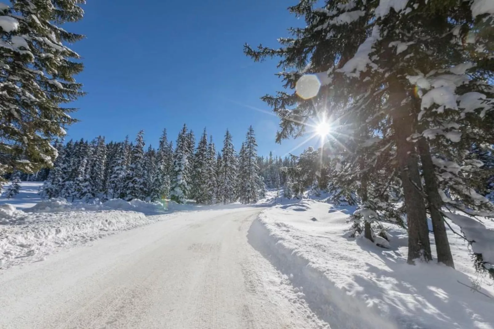 Oberkranzhof-Zones hiver à 20 km