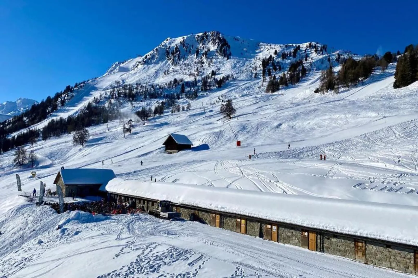 Chalet Le Chaînon-Gebiet Winter 5 km