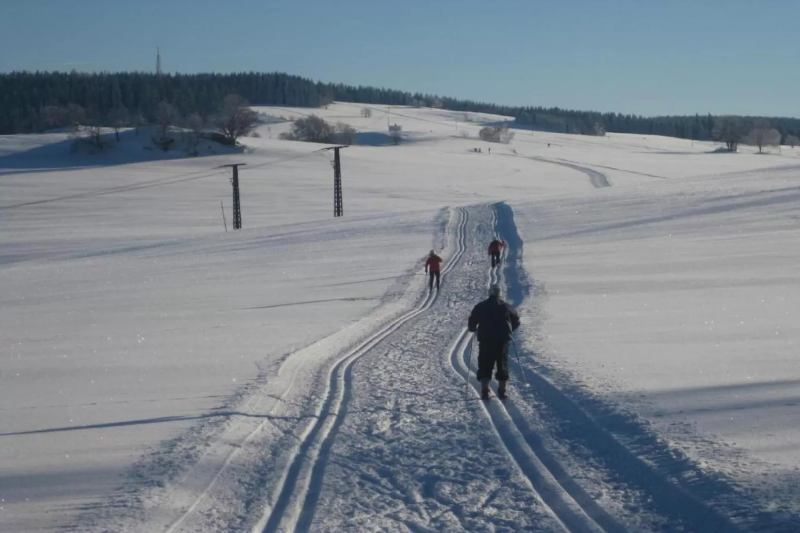Rittersgrün-Area within 20km in winter