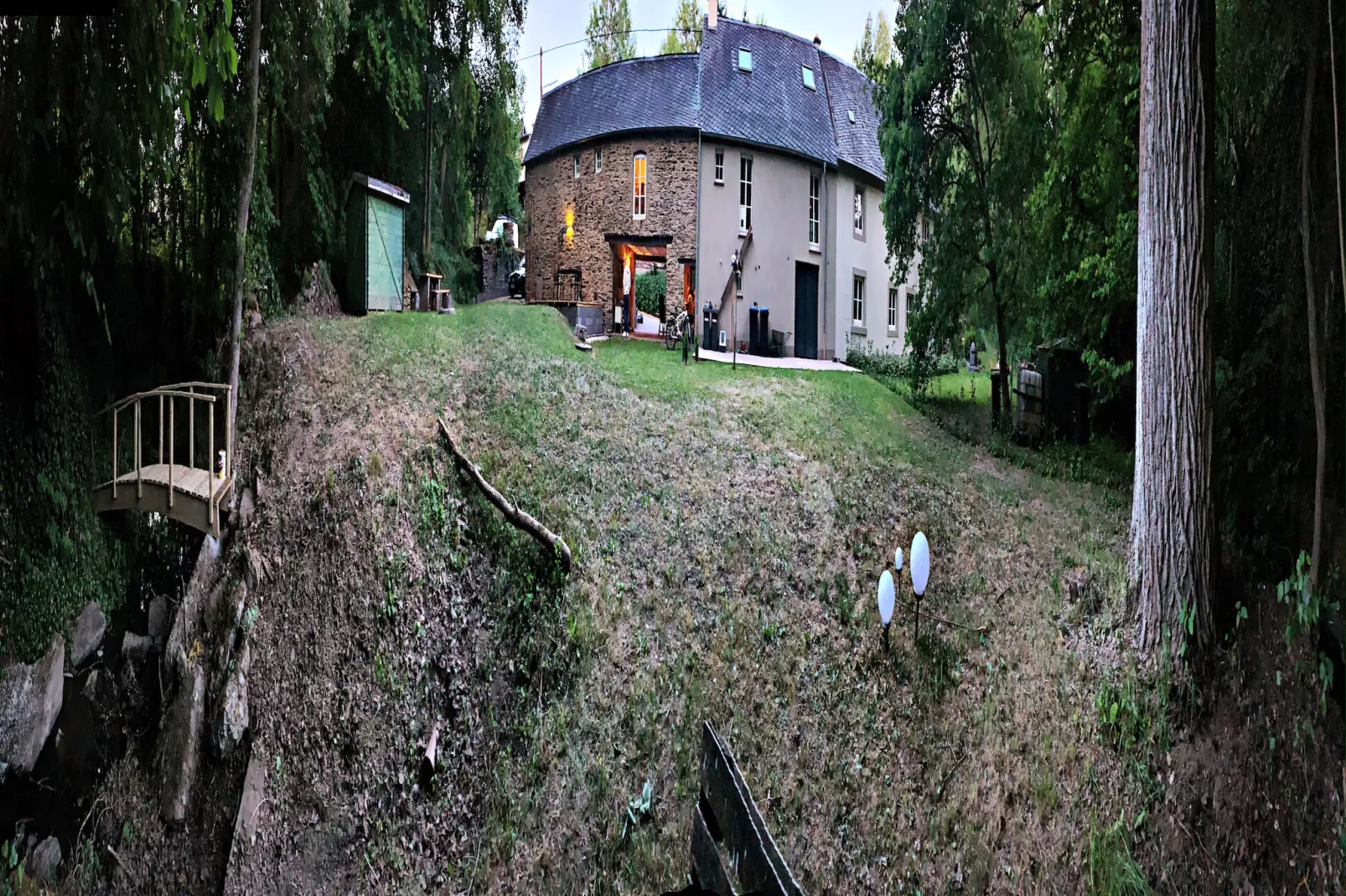 Alte Mühle-Exterior in summer
