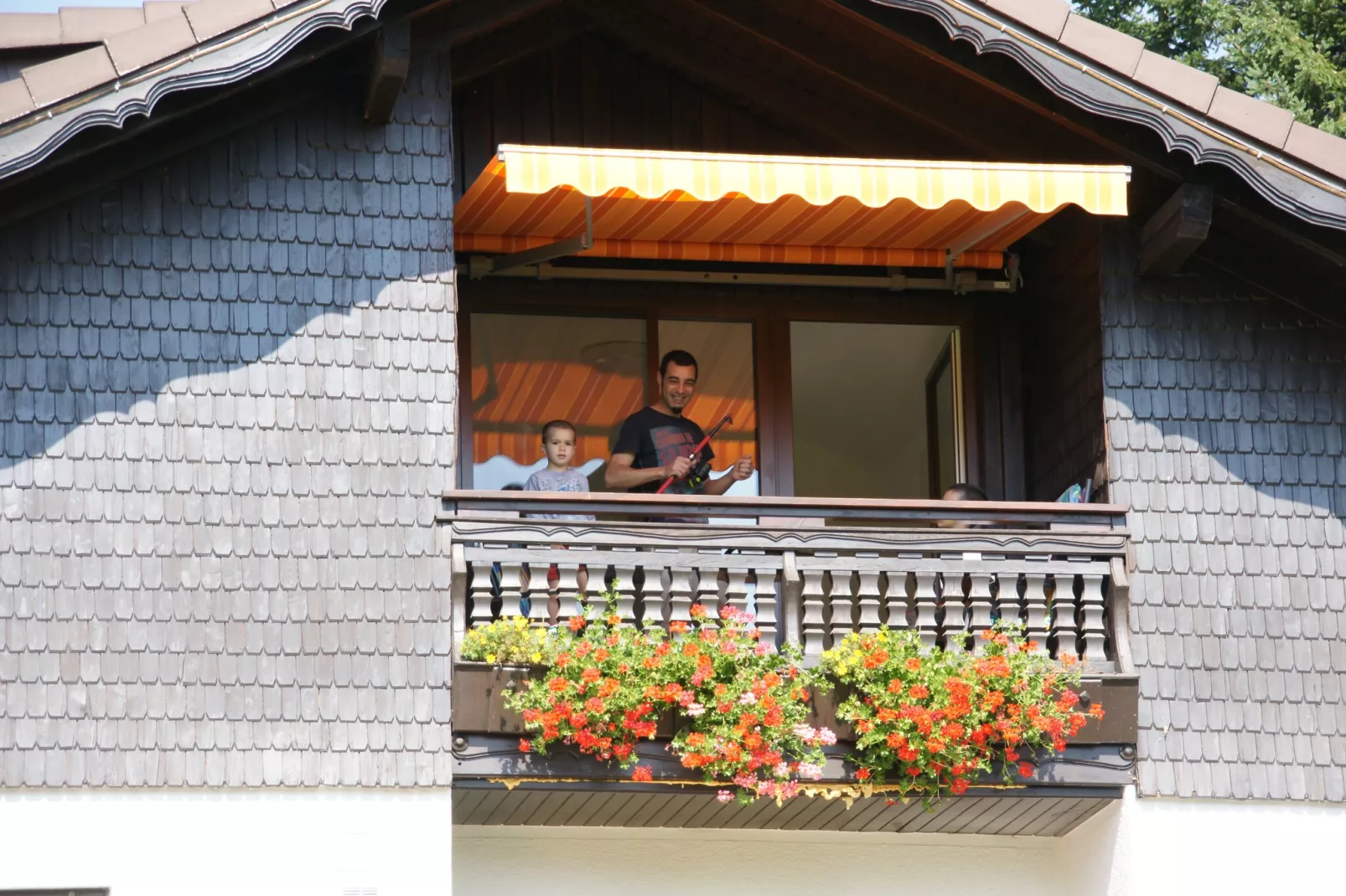 Mossautal-Terrace balcony