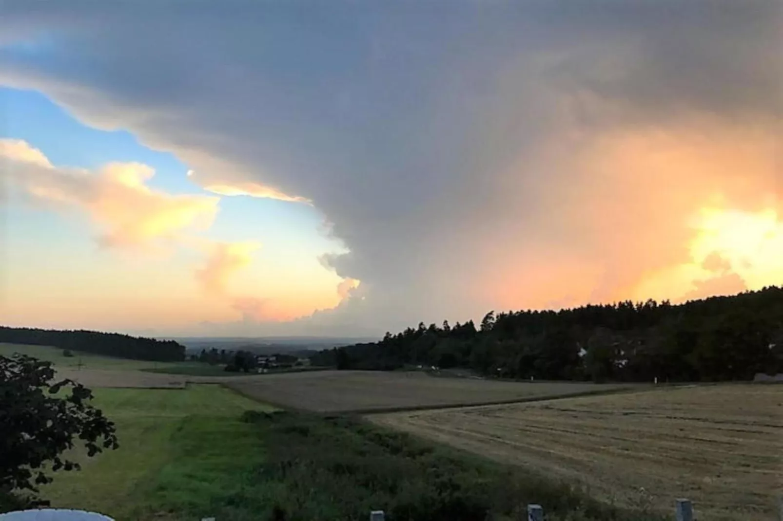 Park Blick-Gebiete Sommer 20 km