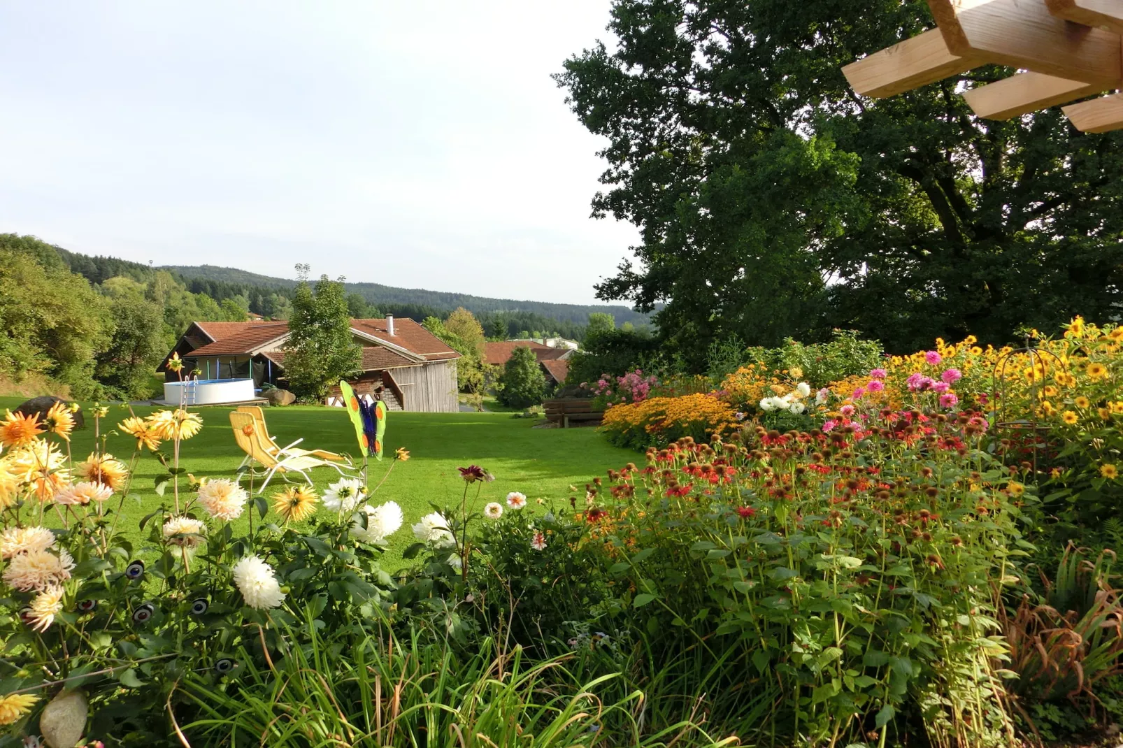 Bayerischer Wald-Gardens in summer