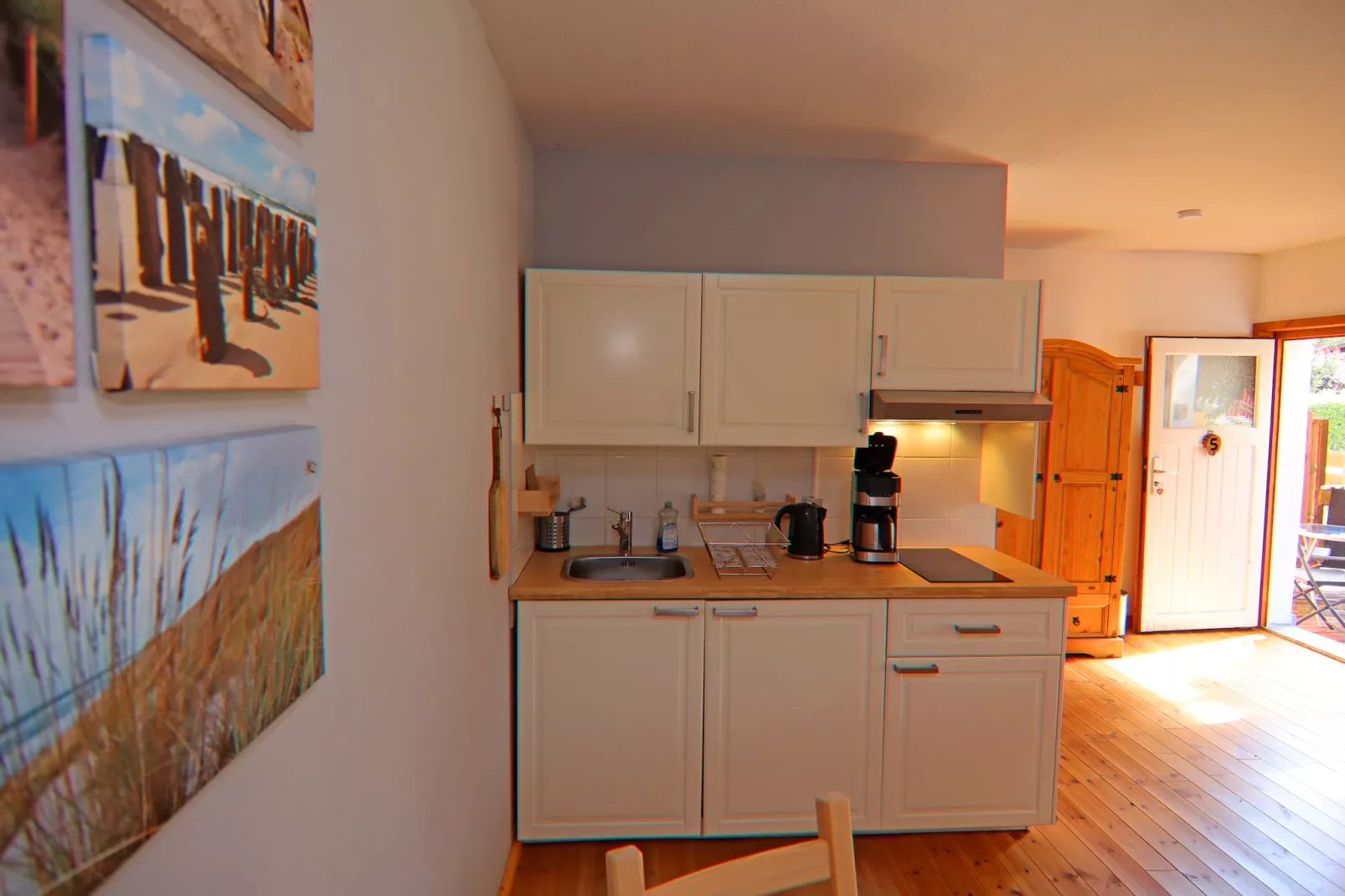 Apartment 5 Onkel Toms Hütte-Küche