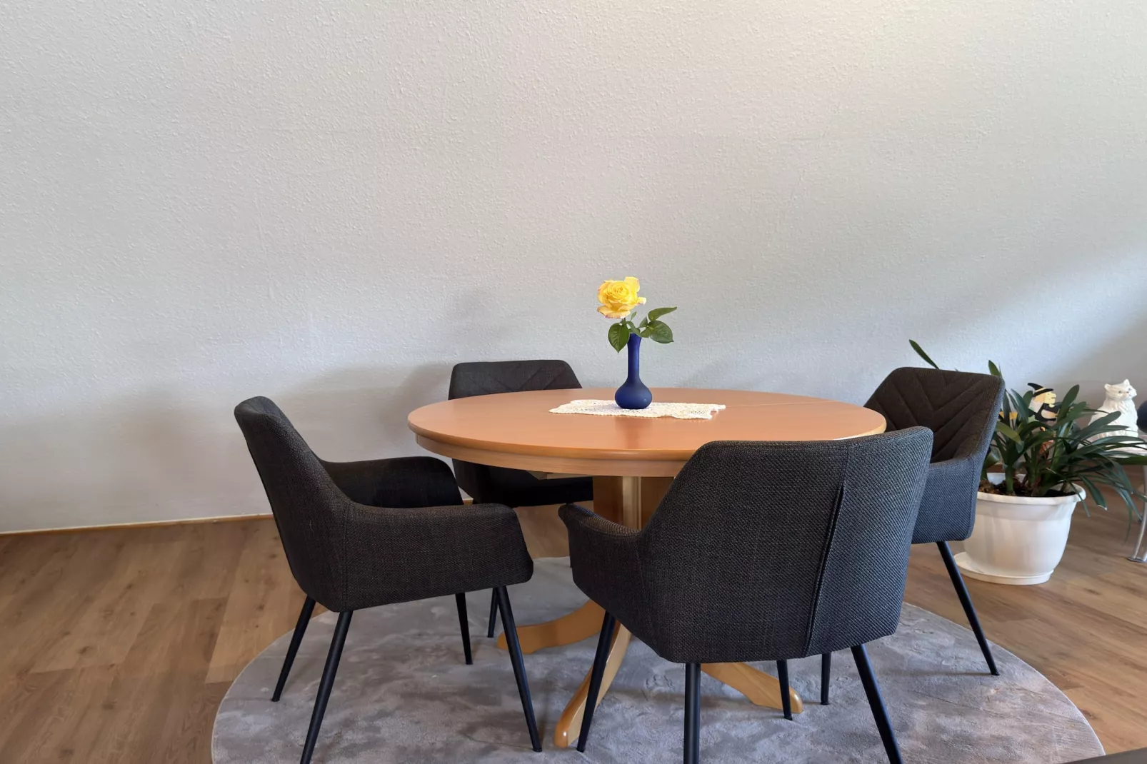Ferienwohnung Moorhusen-Salle à manger