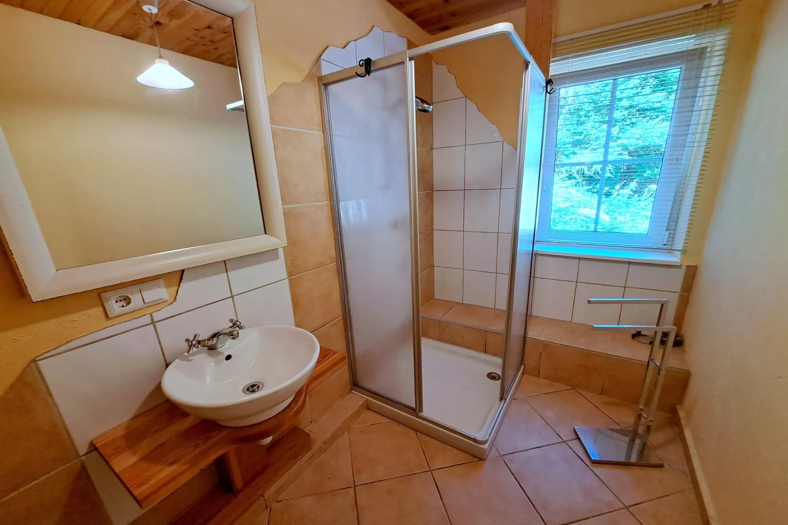 Holiday flats Forellenhof Dabo  / Typ A - 2 Erw 55 qm-Salle de bain