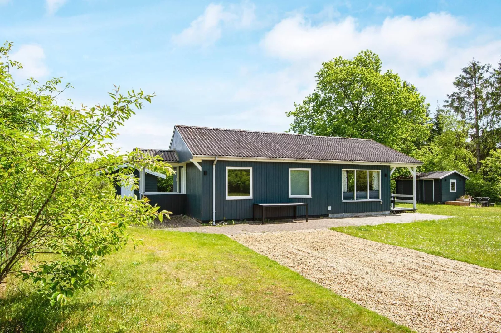 5 person holiday home in Bording-By Traum-View