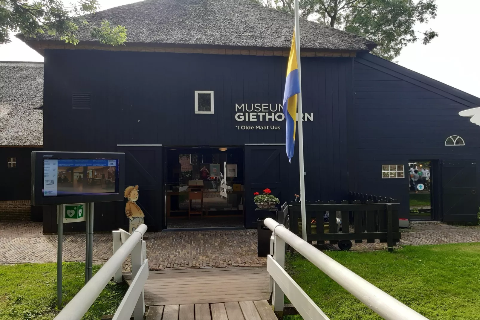 Logies Paal 4 Giethoorn – 3 persoons-Facilities