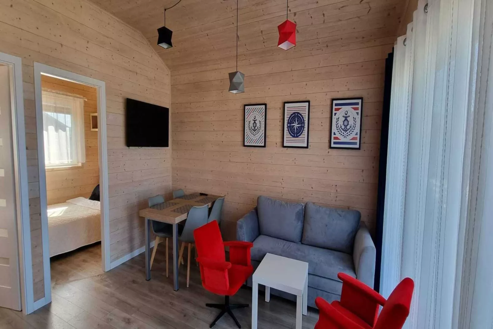 Domki wakacyjne parterowe Sarbinowo-Living room