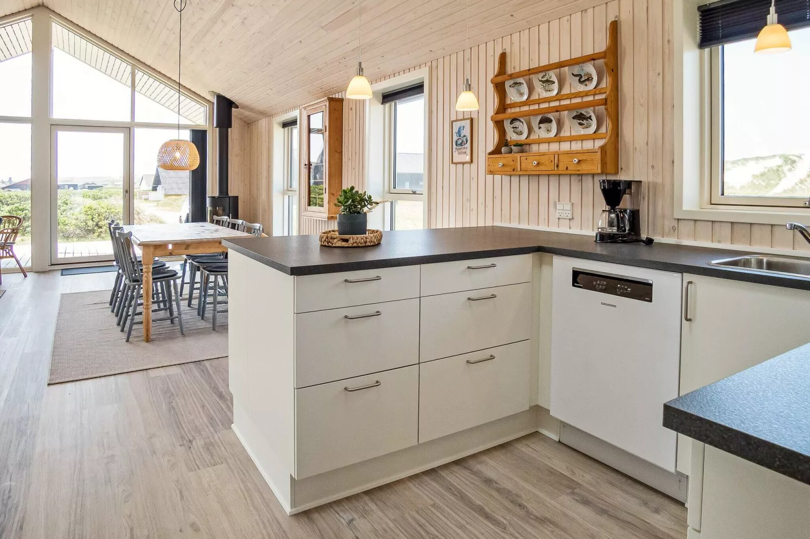 8 Personen Ferienhaus in Harboøre-By Traum-Innenbereich