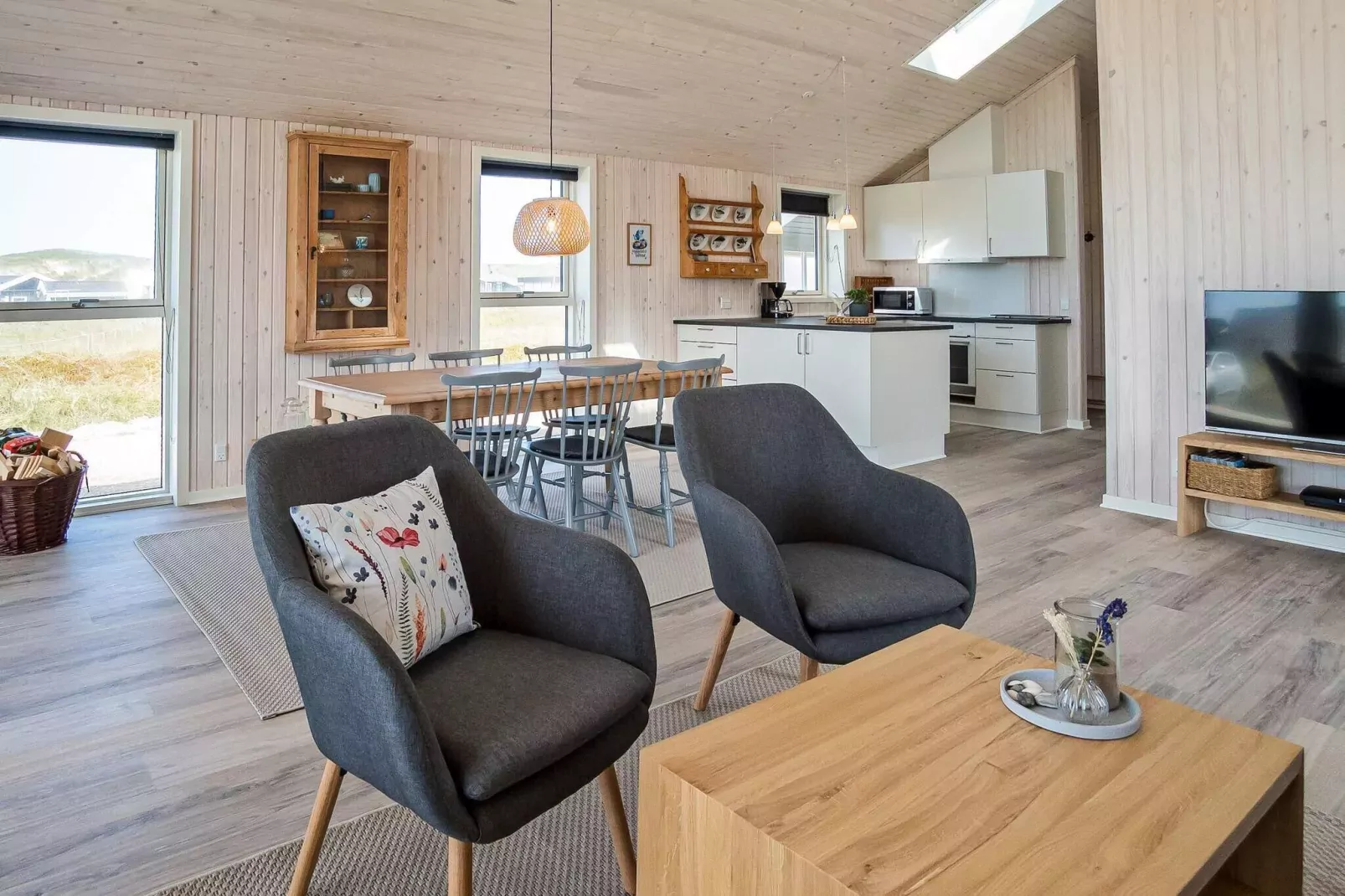 8 Personen Ferienhaus in Harboøre-By Traum-Innenbereich