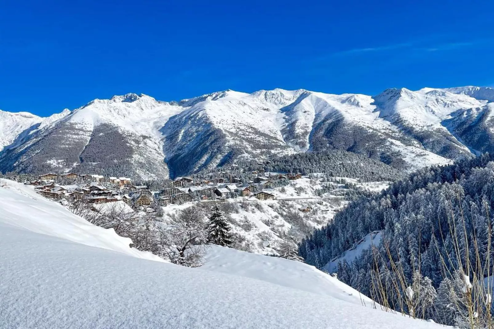 Le Mont d'Auron 1-Gebiet Winter 20 km