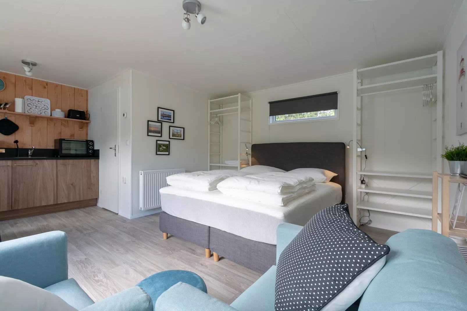 Beach Studio Texel-Bedroom