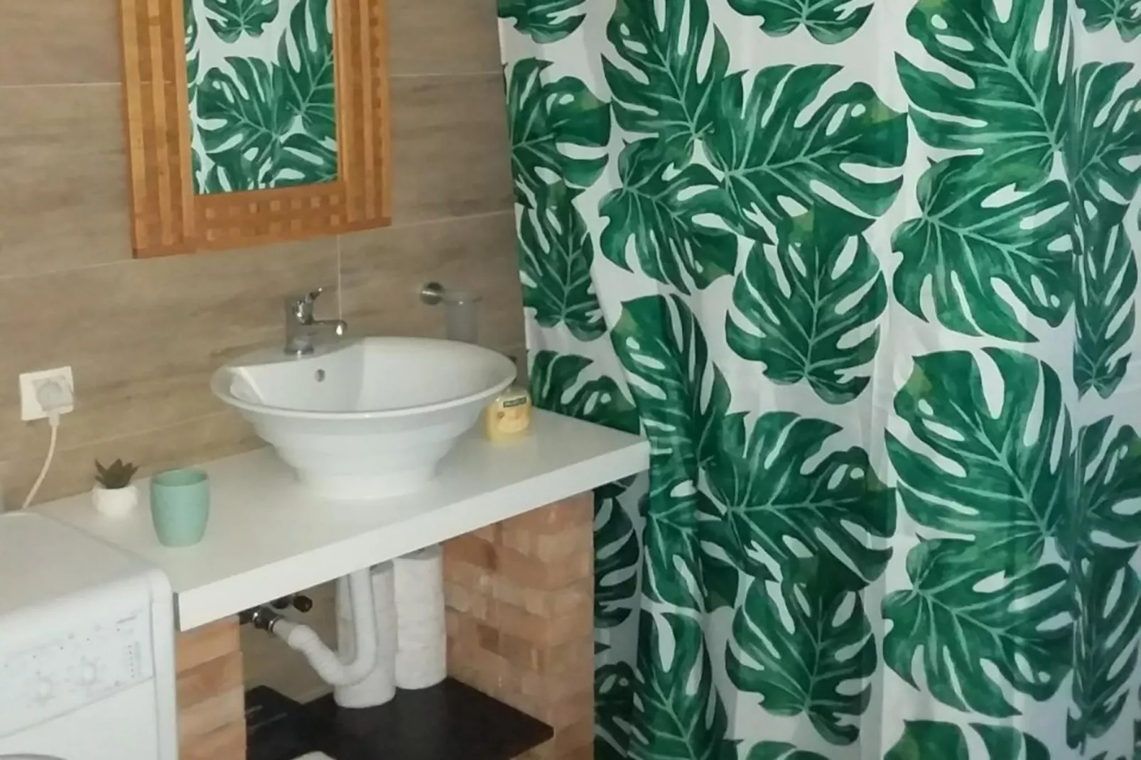 Apartment Mir - Studio Apartment with Garden View-Salle de bain