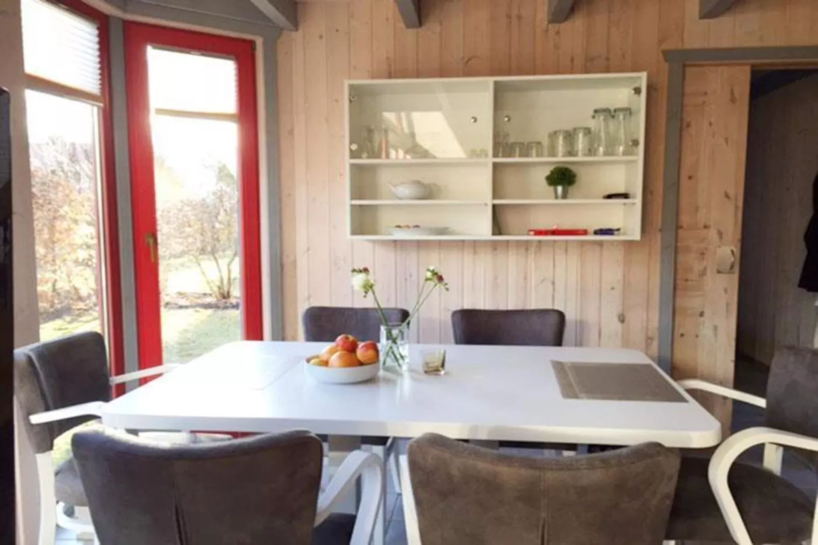 FH Wildgans Comfort mit Sauna & Kaminofen 81 qm 156-Dining room