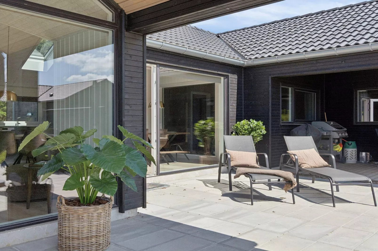 5 Sterne Ferienhaus in Sydals-Im Freien