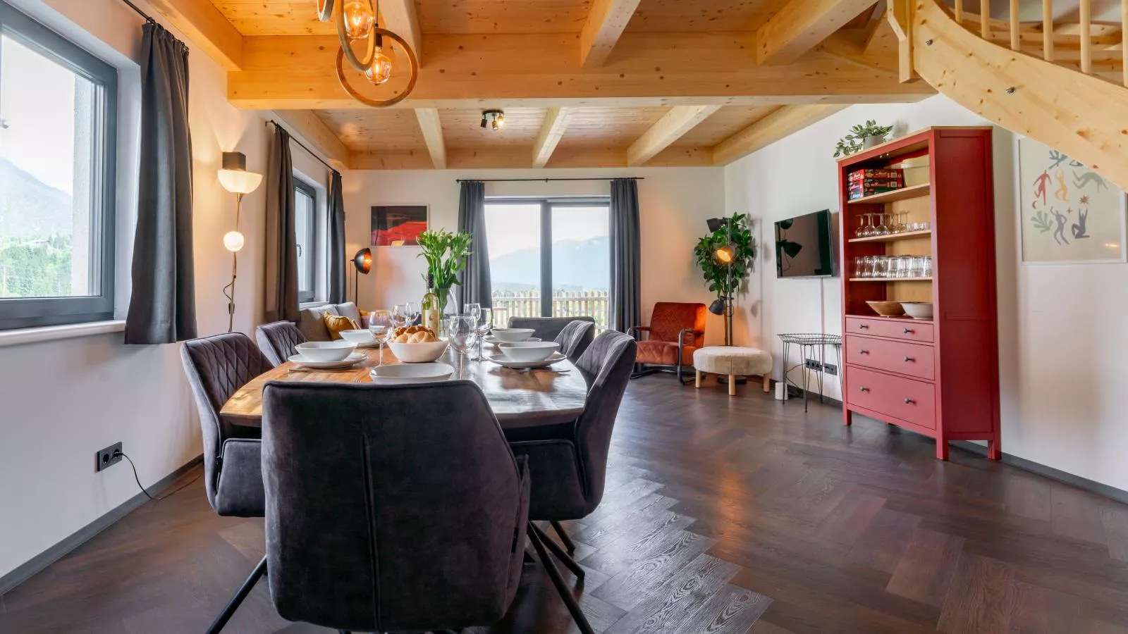 Obermöschach 10-Living room