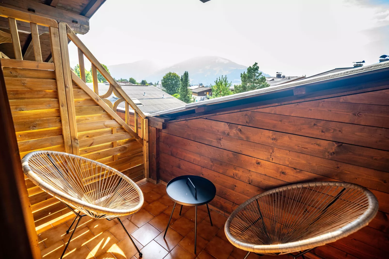 Doppelzimmer 3 - TONY in Saalfelden-Pinzgau-Terrace balcony
