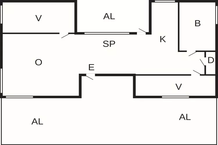 4 Sterne Ferienhaus in SÖLVESBORG-Grundriss