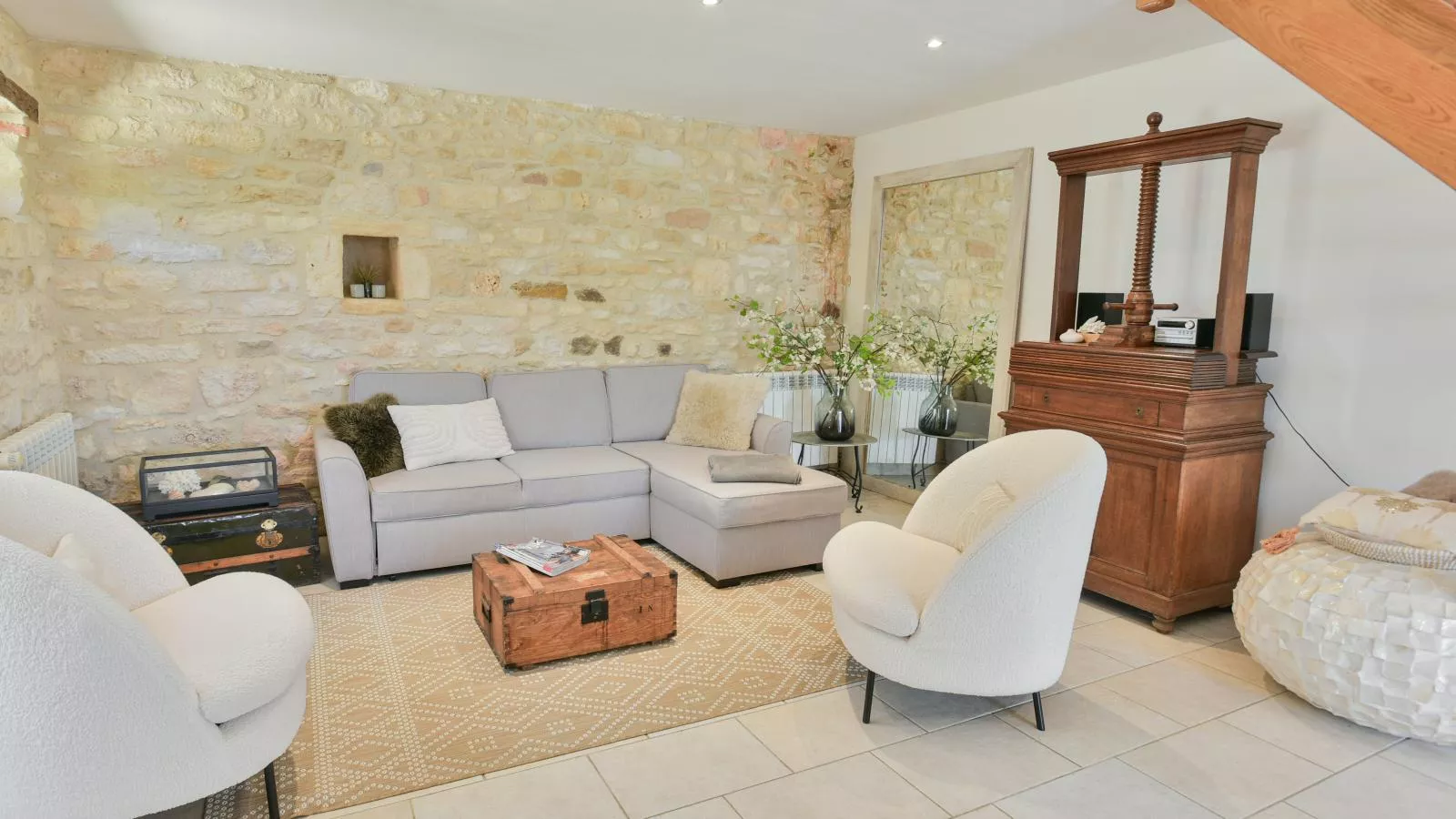 Domaine Saint Martin le Redon-Wohnzimmer