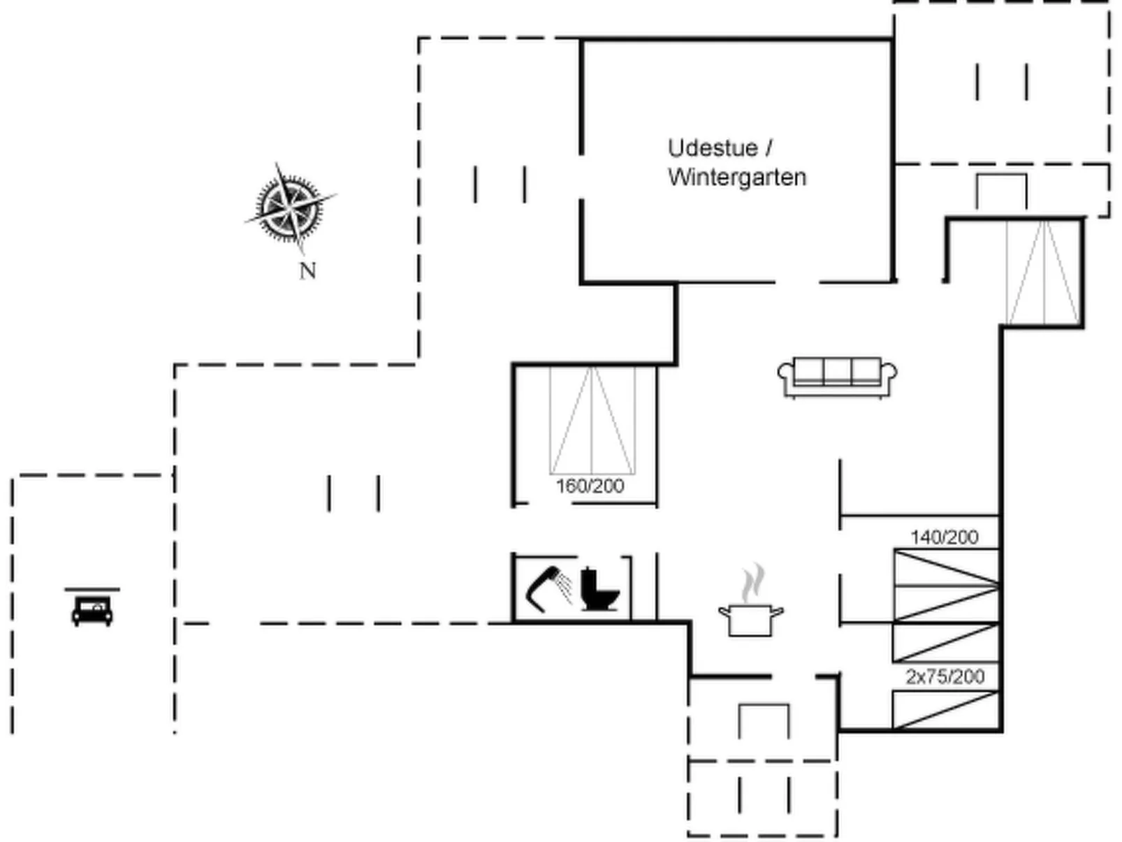 "Gitt" - 140m from the sea-Inside