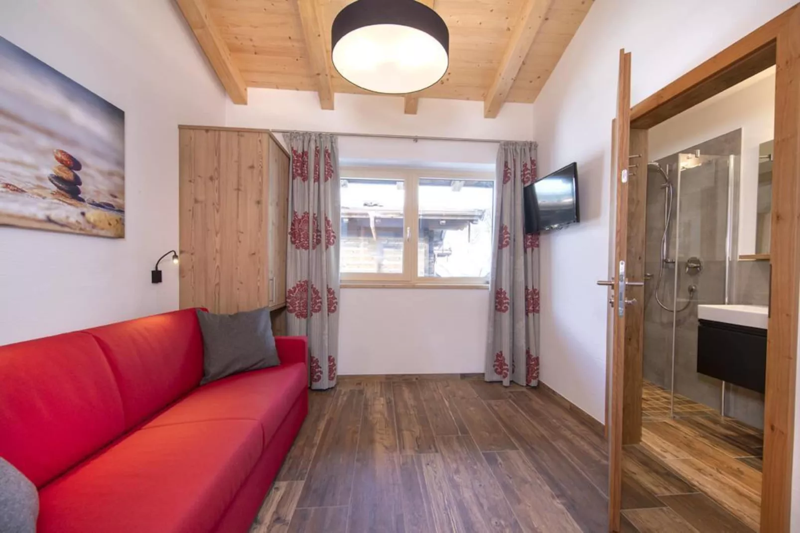 Nationalpark Chalet Stein am Ferner - Living room