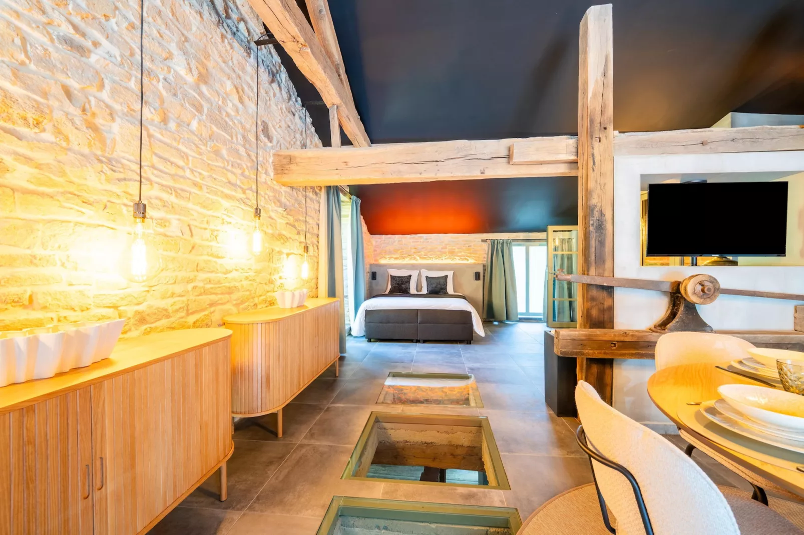 Le Castelain-Living room