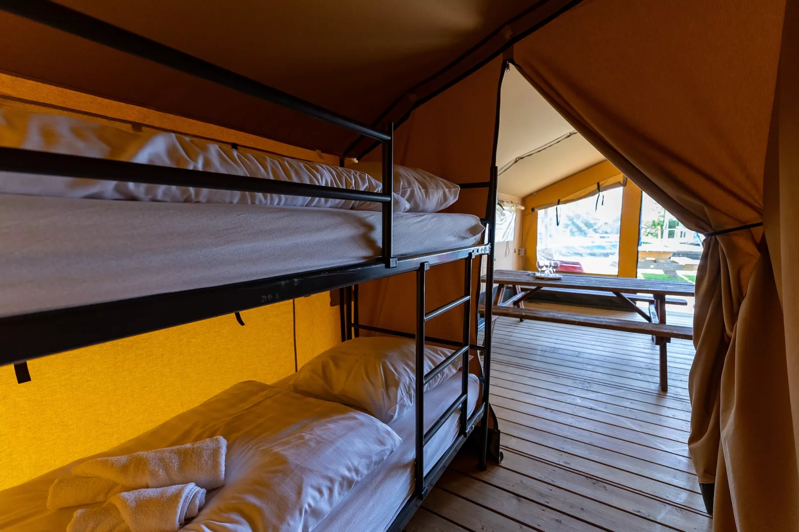 Safari tent Heeg 4 persons-Bedroom