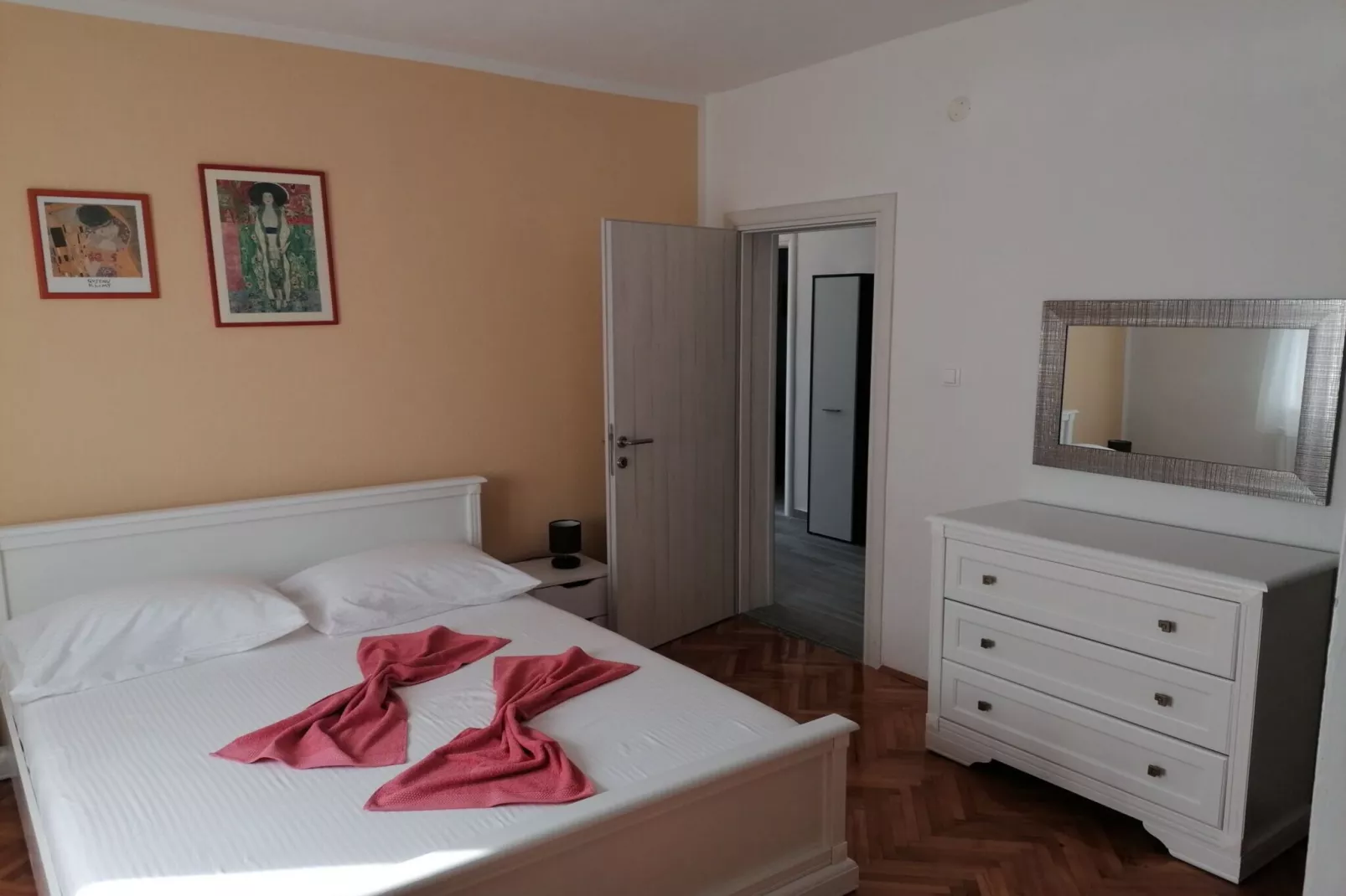 Apartment Ivica - Three Bedroom Apartment with Terrace-Bedroom