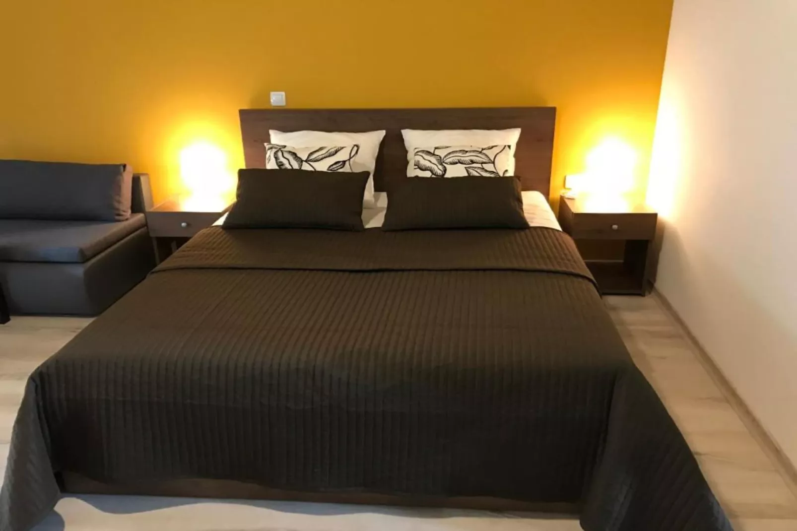 Villa Rubcic - Two Bedroom Apartment and Balcony (1)-Bedroom