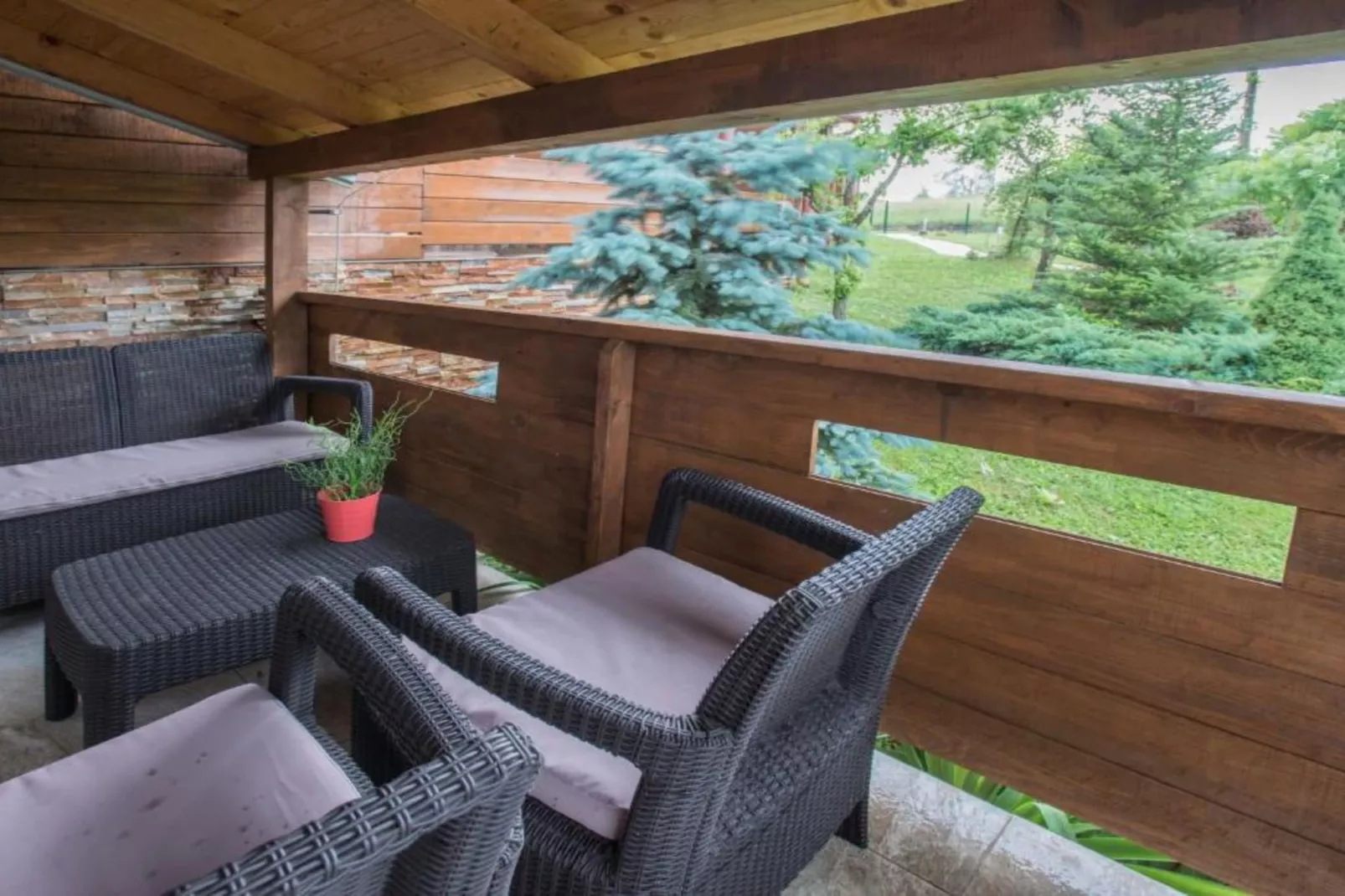 Villa Rubcic - Studio Apartment with Terrace and Poold View (4)-Indoor