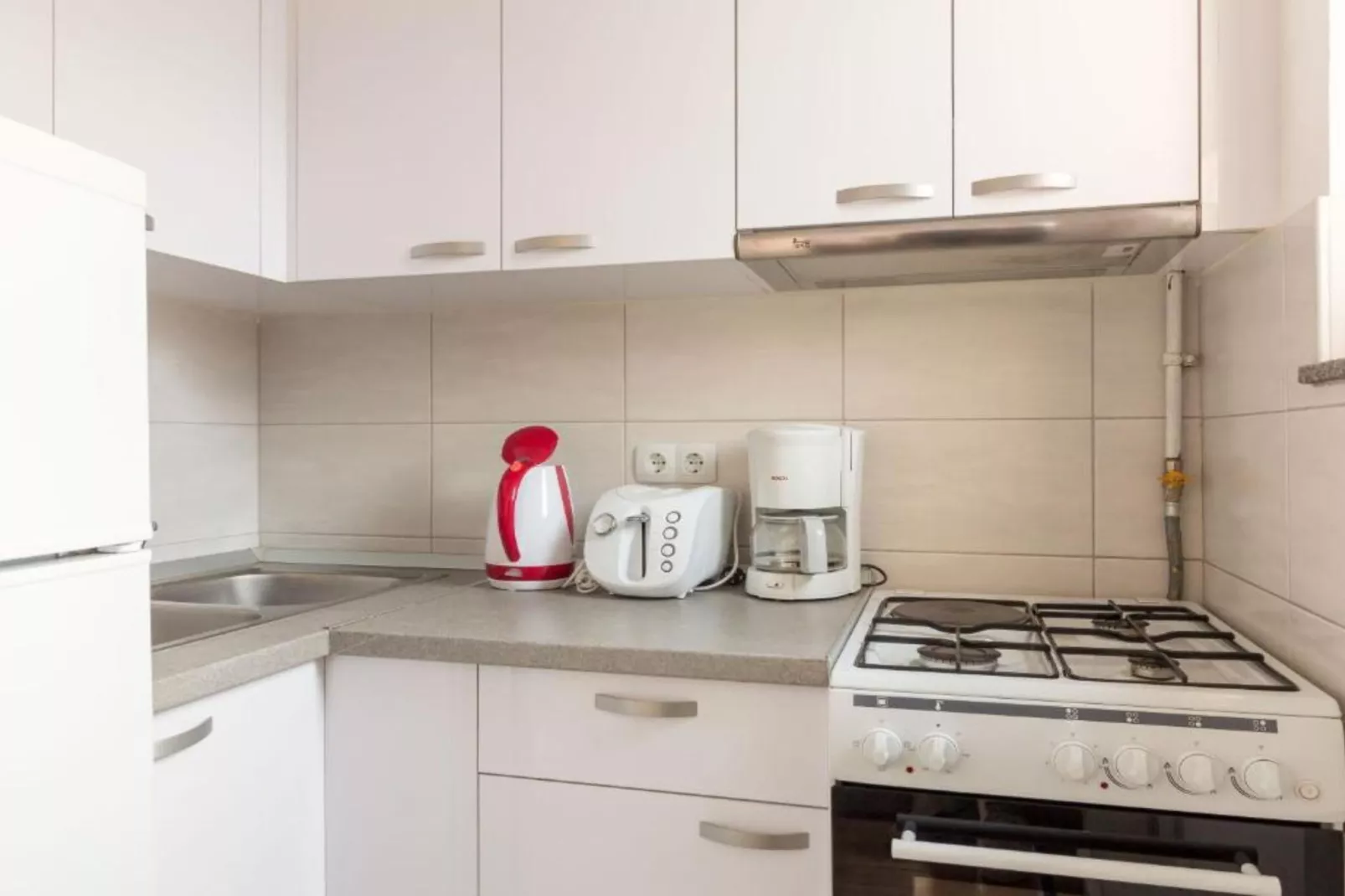 Apartments Lavanda Idila - Studio apartment   (Studio  with Garden View on BDC) -(1)-Küche