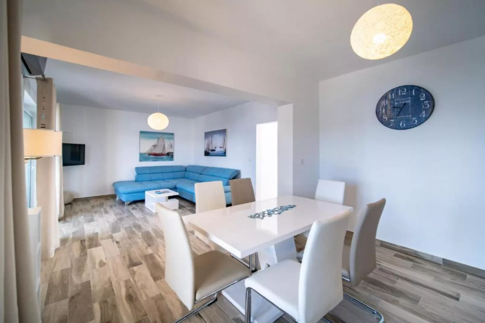 Apartments Villa Oceanus - Sea View Apartment 1 Golden sun-Salle à manger