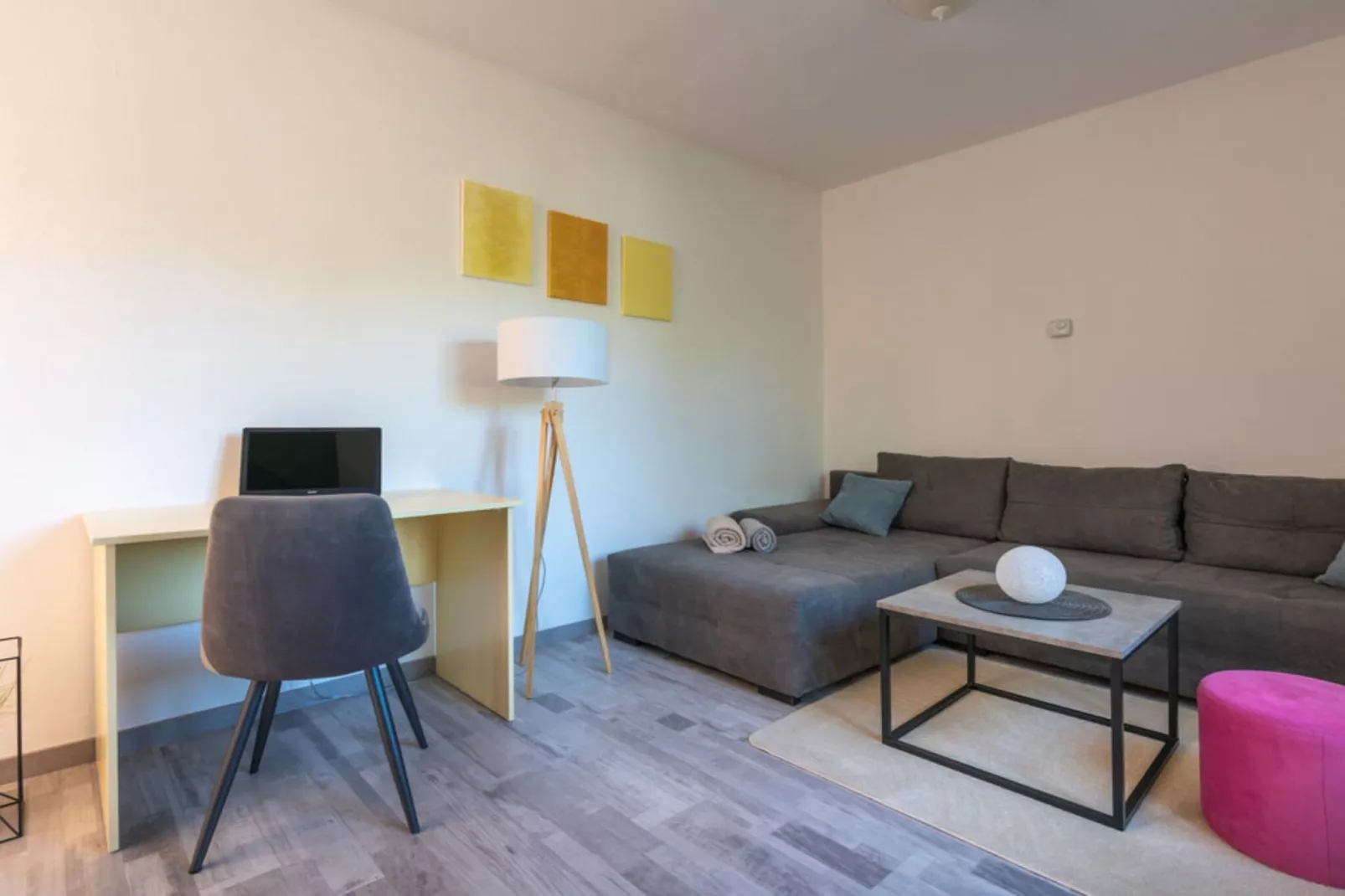 Villa SABINA - Breg Ivanovci - Three Bedroom Villa with Swimming Pool-Wohnzimmer