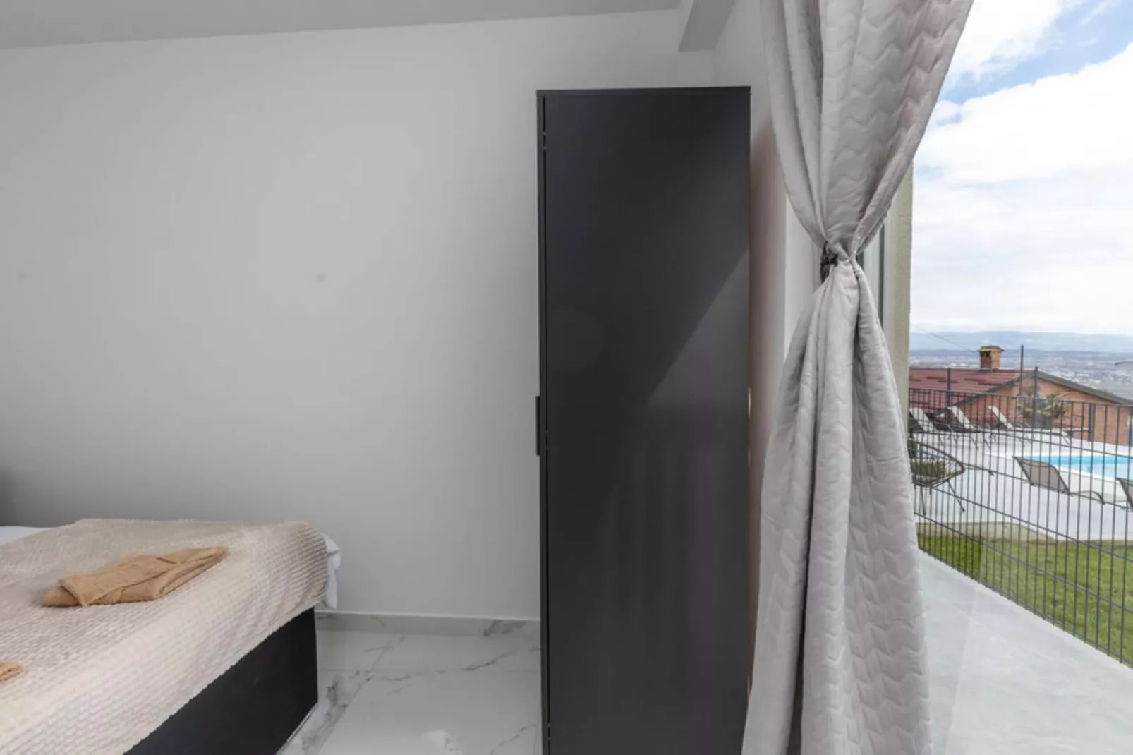 Apartments Bregha - One Bedrom Apartment with Terrace-Schlafzimmer